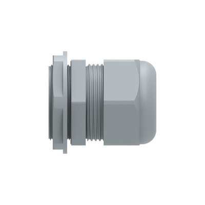 1SNG Series Grey PA 6 Cable Gland, PG29 Thread, 18mm Min, 25mm Max, IP66, IP68