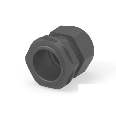 1SNG Series Black PA 6 Cable Gland, PG29 Thread, 18mm Min, 25mm Max, IP66, IP68