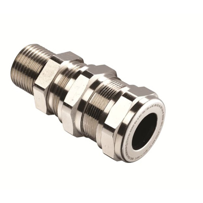 Kopex-EX C1 Series Metallic Brass Cable Gland Kit, M32 Thread, 20mm Min, 33mm Max, IP66