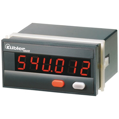 Kübler CODIX 54U Counter, 6 Digit, 60kHz, 10 → 30 V dc