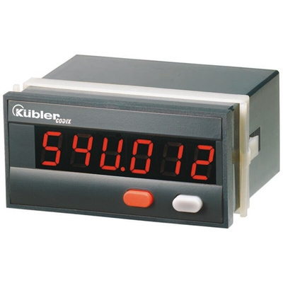 Kübler CODIX 54U Counter, 6 Digit, 60kHz, 90 → 260 V ac