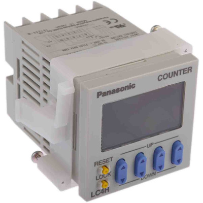 Panasonic Counter, 4 Digit, 5kHz, 12 → 24 V dc