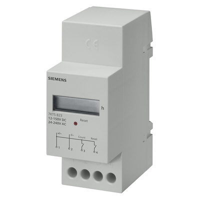 Siemens SENTRON Counter Counter, 7 Digit, 50Hz, 12 → 150 V dc, 24 → 240 V ac