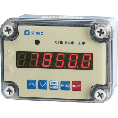 Simex SLIK-N118 Counter Counter, 6 Digit, 5kHz, 24 V dc