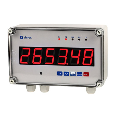 Simex SLIK-638 Counter Counter, 6 Digit, 90Hz, 230 V ac