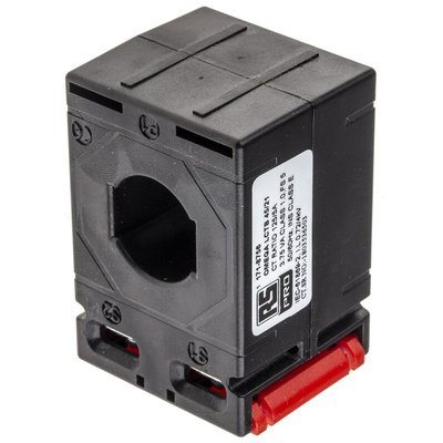 RS PRO Base Mounted Current Transformer, 125A Input, 125:5, 5 A Output, 21 x 10mm Bore