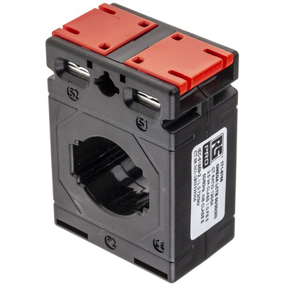 RS PRO Base Mounted Current Transformer, 125A Input, 125:5, 5 A Output, 30 x 10mm Bore