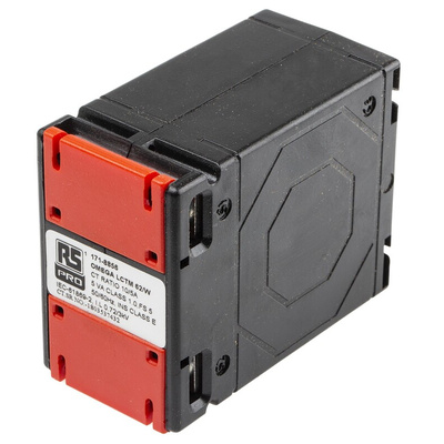 RS PRO Base Mounted Current Transformer, 10A Input, 10:5, 5 A Output, 62 x 40mm Bore