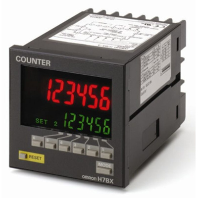 Omron Counter, 6 Digit, 30Hz, 240 V ac