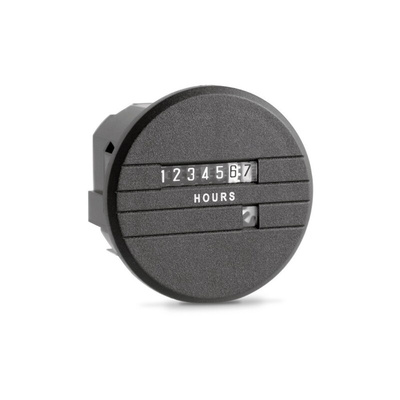 Trumeter 711 Hour Meter Counter, 7 Digit, 60Hz, 115 V ac