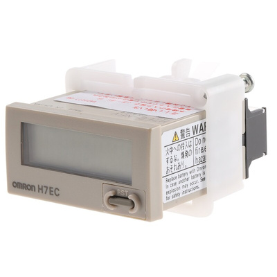 Omron H7EC Counter, 8 Digit, 20Hz, 24 → 240 V ac/dc