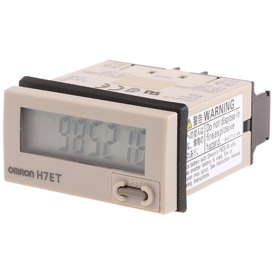 Omron H7E Counter, 7 Digit, 4.5 → 30 V dc