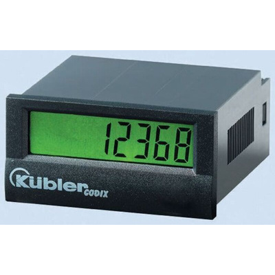 Kübler CODIX 136 Counter, 8 Digit, 12kHz, 4 → 30 V dc