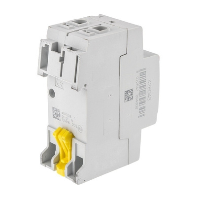 ABB 2 Pole Type AC Residual Current Circuit Breaker, 40A FH200, 30mA