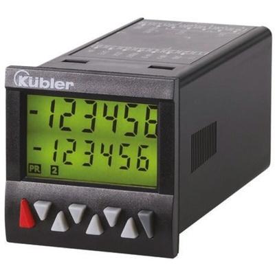 Kübler CODIX 924 Counter, 6 Digit, 65kHz, 10 → 30 V dc