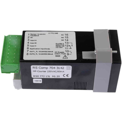 Hengstler TICO 772 Counter, 6 Digit, 60kHz, 230 V ac