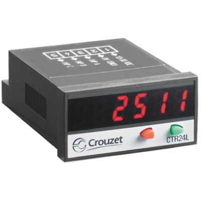 Crouzet CTR24L Counter, 6 Digit, 30 V