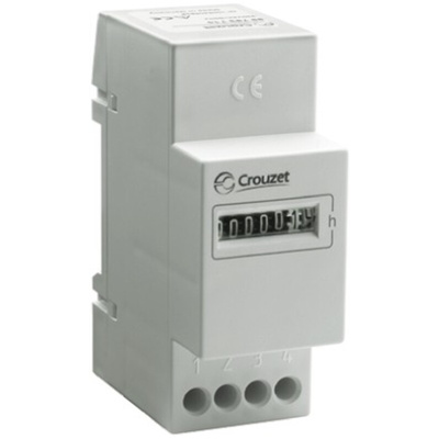 Crouzet CHMDR Counter, 7 Digit, 230 V ac