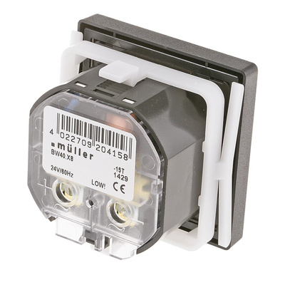 Muller BW40 Hour Meter Counter, 6 Digit, 24 V ac