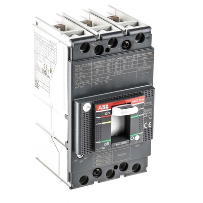 ABB, Protecta MCCB Molded Case Circuit Breaker 160 A, Breaking Capacity 36 kA