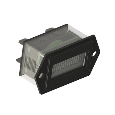 Trumeter Counter, 8 Digit, 40Hz, 10 → 300 V dc, 20 → 300 V ac