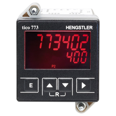 Hengstler TICO 773 Batch Counter, Shift Counter, Tachometer, Timer Counter, 6 Digit, 60kHz, 100 → 240 V ac