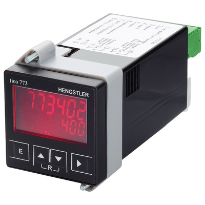 Hengstler TICO 773 Batch Counter, Shift Counter, Tachometer, Timer Counter, 6 Digit, 60kHz, 100 → 240 V ac