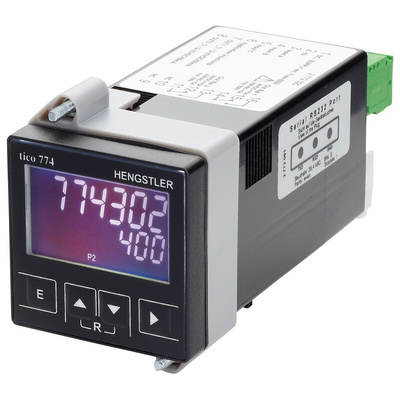 Hengstler TICO 774 Batch Counter, Shift Counter, Tachometer, Timer Counter, 6 Digit, 60kHz, 100 → 240 V ac