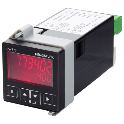 Hengstler TICO 773 Batch Counter, Shift Counter, Tachometer, Timer Counter, 6 Digit, 60kHz, 12 → 30 V dc