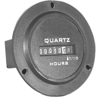 Trumeter 722 Hour Meter Counter, 6 Digit, 50Hz, 90 → 264 V ac