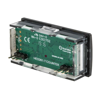 Trumeter HED261 Counter Counter, 8 Digit, 10kHz, 2.7 → 3.3 V dc