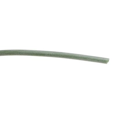 RS PRO Silicone Rubber Green Cable Sleeve, 1mm Diameter, 15m Length