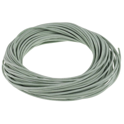 RS PRO Silicone Rubber Green Cable Sleeve, 1mm Diameter, 15m Length