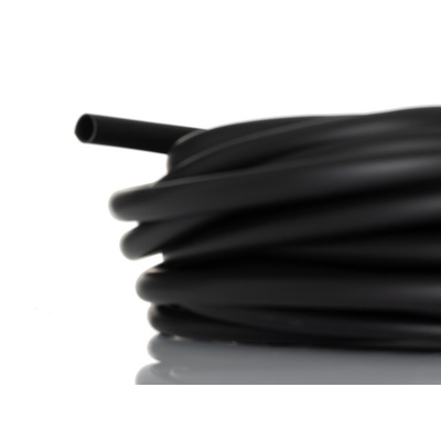 RS PRO PVC Black Cable Sleeve, 6mm Diameter, 10m Length