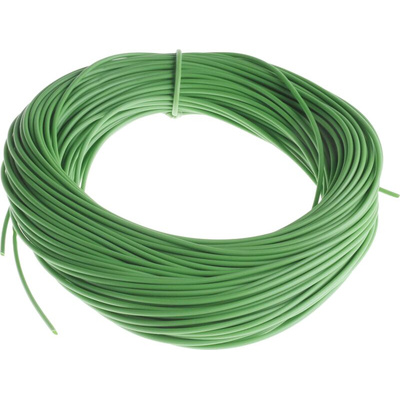 RS PRO PVC Green Cable Sleeve, 2mm Diameter, 50m Length