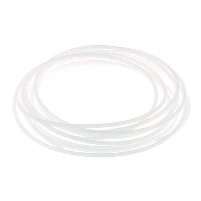 RS PRO PTFE Clear Cable Sleeve, 3.05mm Diameter
