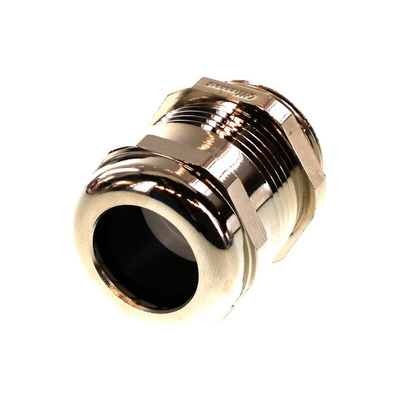 Molex 93600 Series Brass Cable Gland, M25 Thread, 11mm Min, 18mm Max, IP68