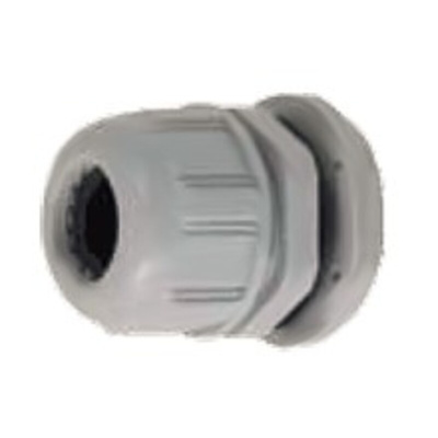 Molex 93600 Series Grey Nylon Cable Gland, M32 Thread, 12mm Min, 21mm Max, IP68