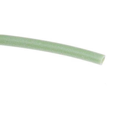 RS PRO Silicone Rubber Green Cable Sleeve, 1.5mm Diameter, 15m Length