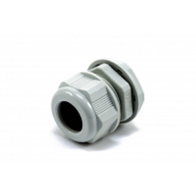 Hammond 1427NCG Series Grey Nylon Cable Gland, PG21 Thread, 13mm Min, 18mm Max, IP68