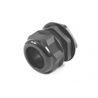 Hammond 1427NCG Series Black Nylon Cable Gland, PG42 Thread, 32mm Min, 38mm Max, IP68