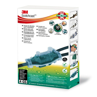 3M Resin Filled Cable Joint Kit, Branch Joint Type , 2.5 → 10mm²