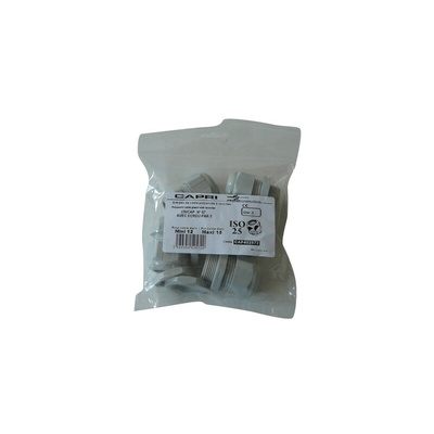 Capri UNICAP Series Grey Polyamide Cable Gland, PG7 Thread, 3mm Min, 6.5mm Max, IP68