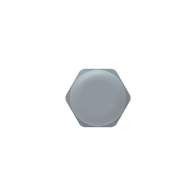 1SNG Series Grey PA 6 Cable Gland, M12 Thread, 3mm Min, 6.5mm Max, IP66, IP68