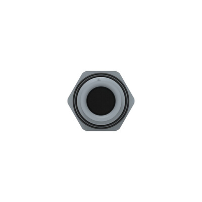 1SNG Series Grey PA 6 Cable Gland, M12 Thread, 3mm Min, 6.5mm Max, IP66, IP68