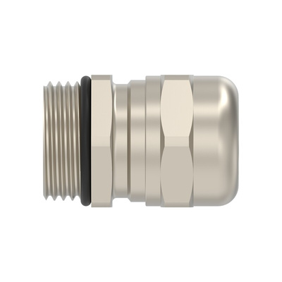 1SNG Series Brass Brass, CR, NBR Cable Gland, M20 Thread, 6mm Min, 12mm Max, IP66, IP68