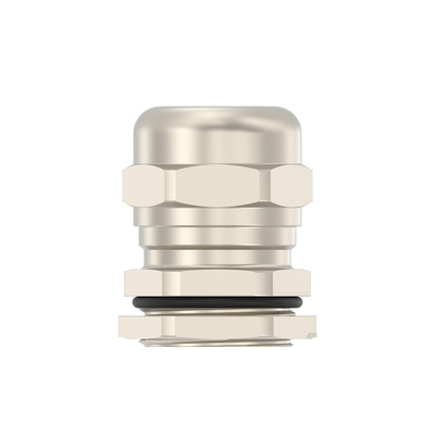 1SNG Series Brass Brass, CR, NBR, PA 6 Cable Gland, PG13.5 Thread, 6mm Min, 12mm Max, IP66, IP68