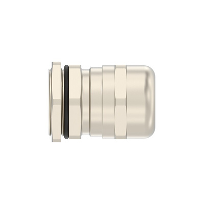 1SNG Series Brass Brass, CR, NBR, PA 6 Cable Gland, PG16 Thread, 10mm Min, 14mm Max, IP66, IP68