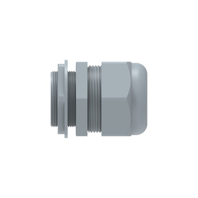 1SNG Series Grey PA 6 Cable Gland, M40 Thread, 22mm Min, 32mm Max, IP66, IP68