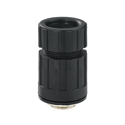 HENSEL GSC Series Black PBT Cable Gland, M32 Thread, 47mm Min, 45mm Max, IP66
